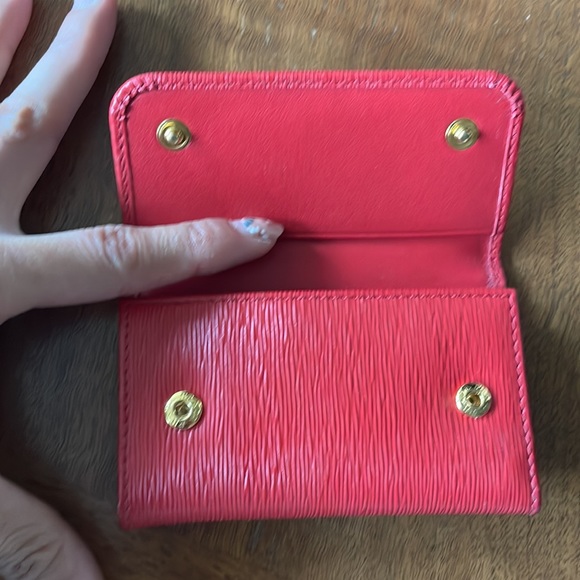 Prada red key holder - Picture 4 of 5